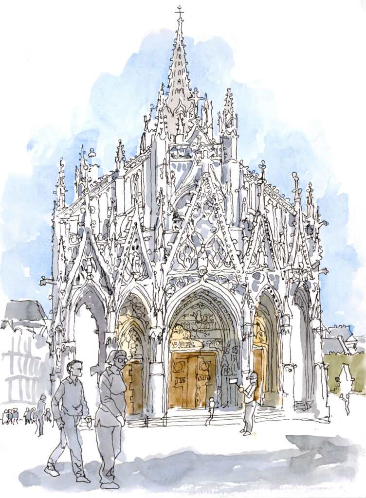 22-05-2026 : Rouen - L'église Saint-Maclou